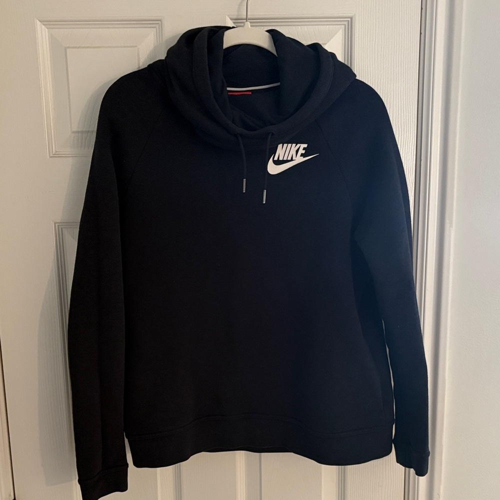 Nike Black Pullover with White Logo